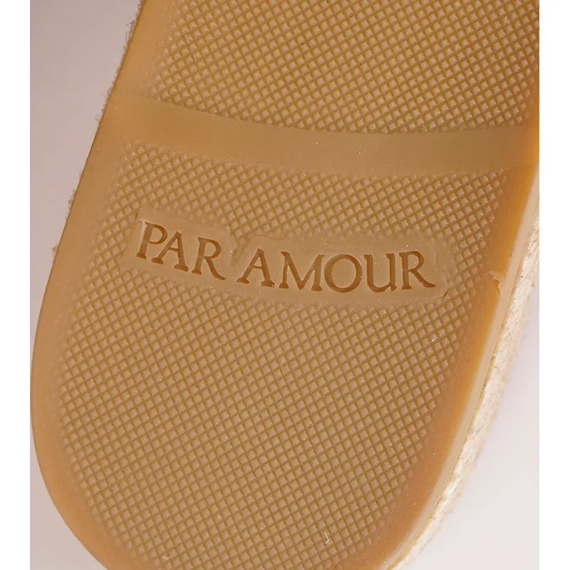 37.5 NEW $650 GUCCI Red Leather Matelassé GG MARMONT Espadrille SUMMER FLATS NIB