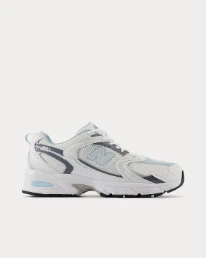 530 White / Dark Arctic Grey / Light Chrome Blue Low Top Sneakers