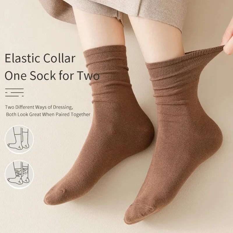 6 Pairs of Women Is Spring Or Summer Solid Colors Simple and