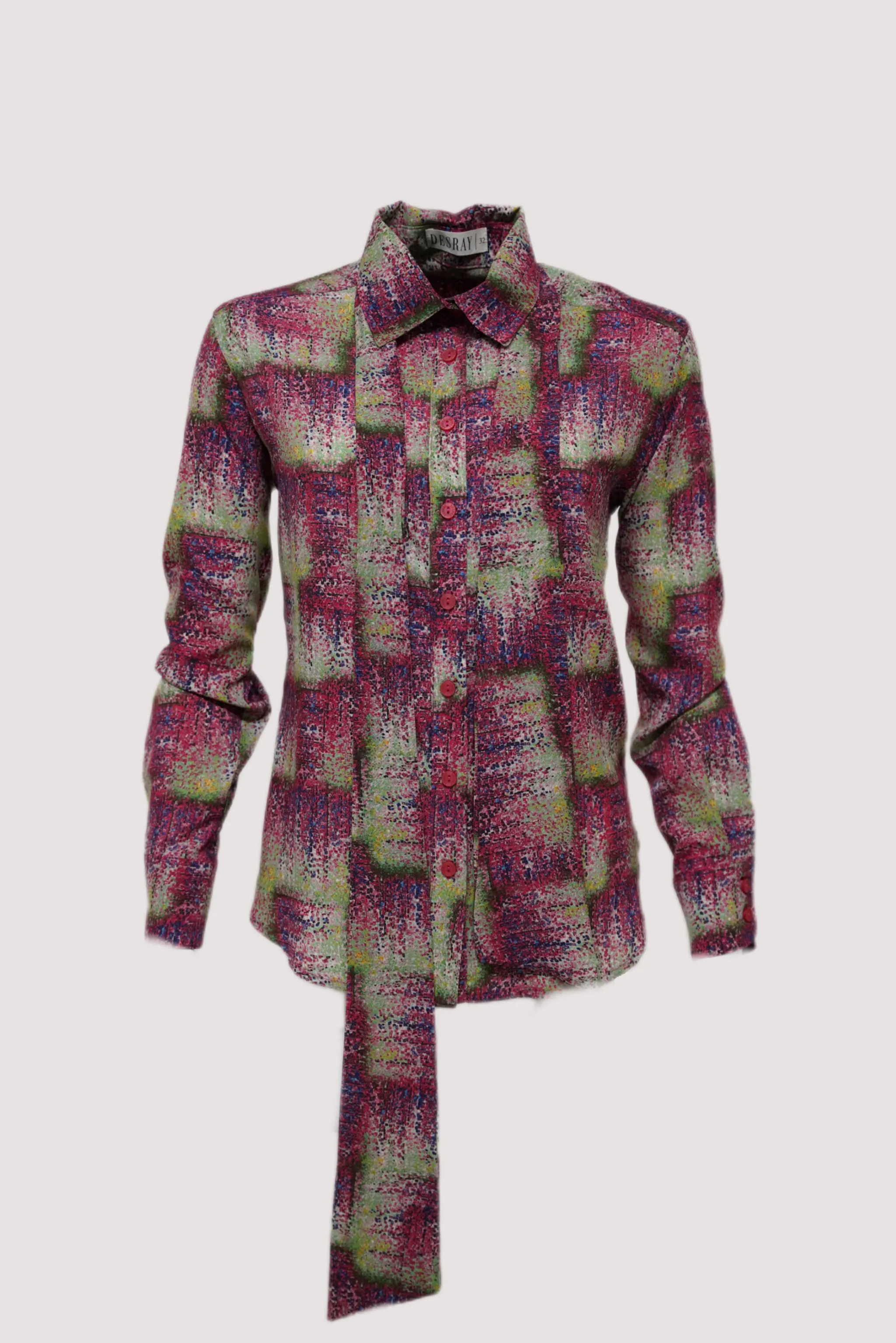 Abstract Tie Shirt