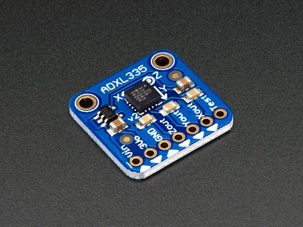 Adafruit ADXL335 - 5V ready triple-axis accelerometer ( -3g analog out)
