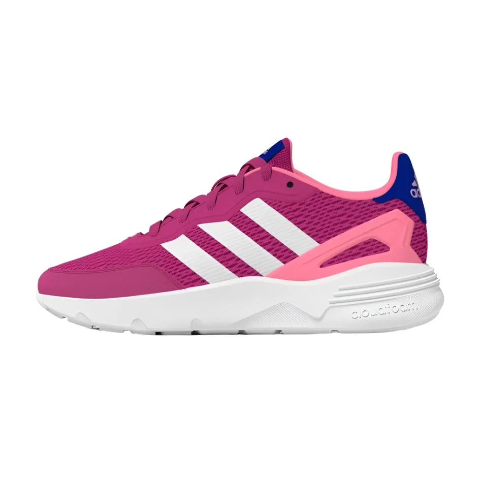 Adidas Girls Trainer Nebzed K HQ6138 Pink/White