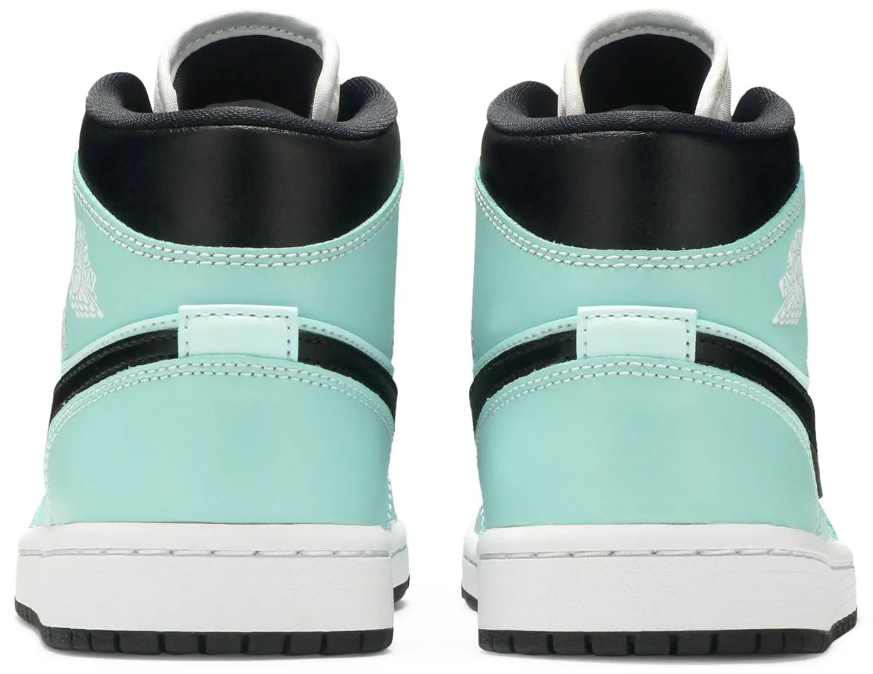 Air Jordan 1 Mid 'Aqua Black' (W)