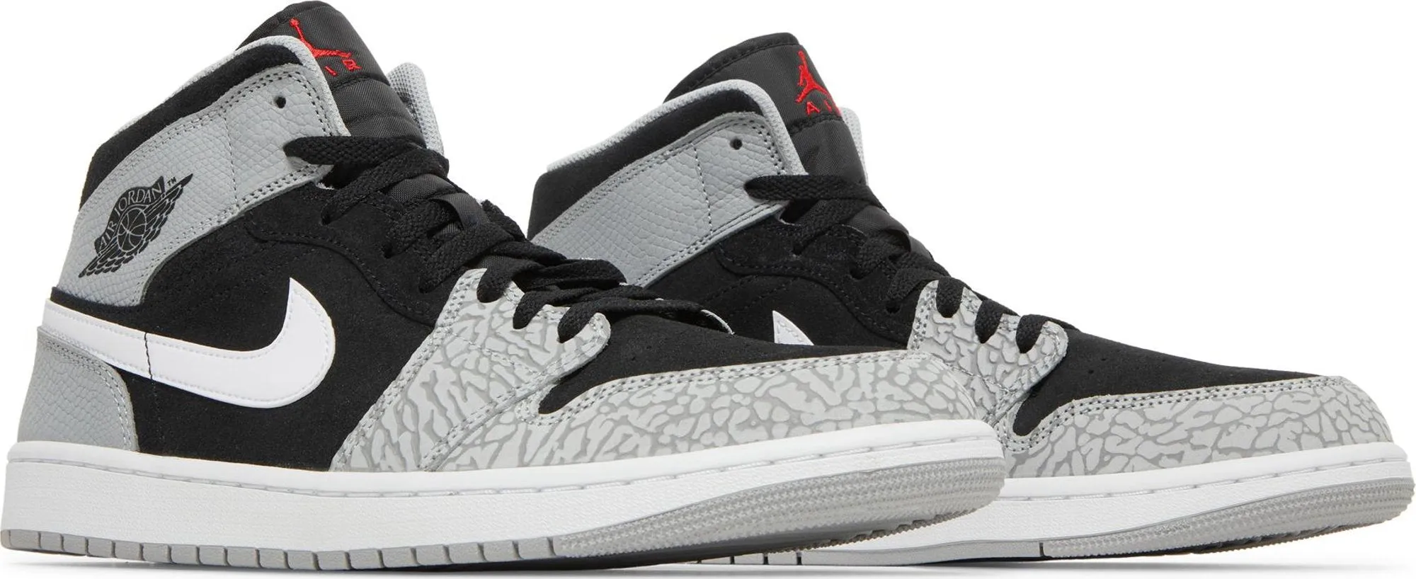Air Jordan 1 Mid GS 'Elephant Print'