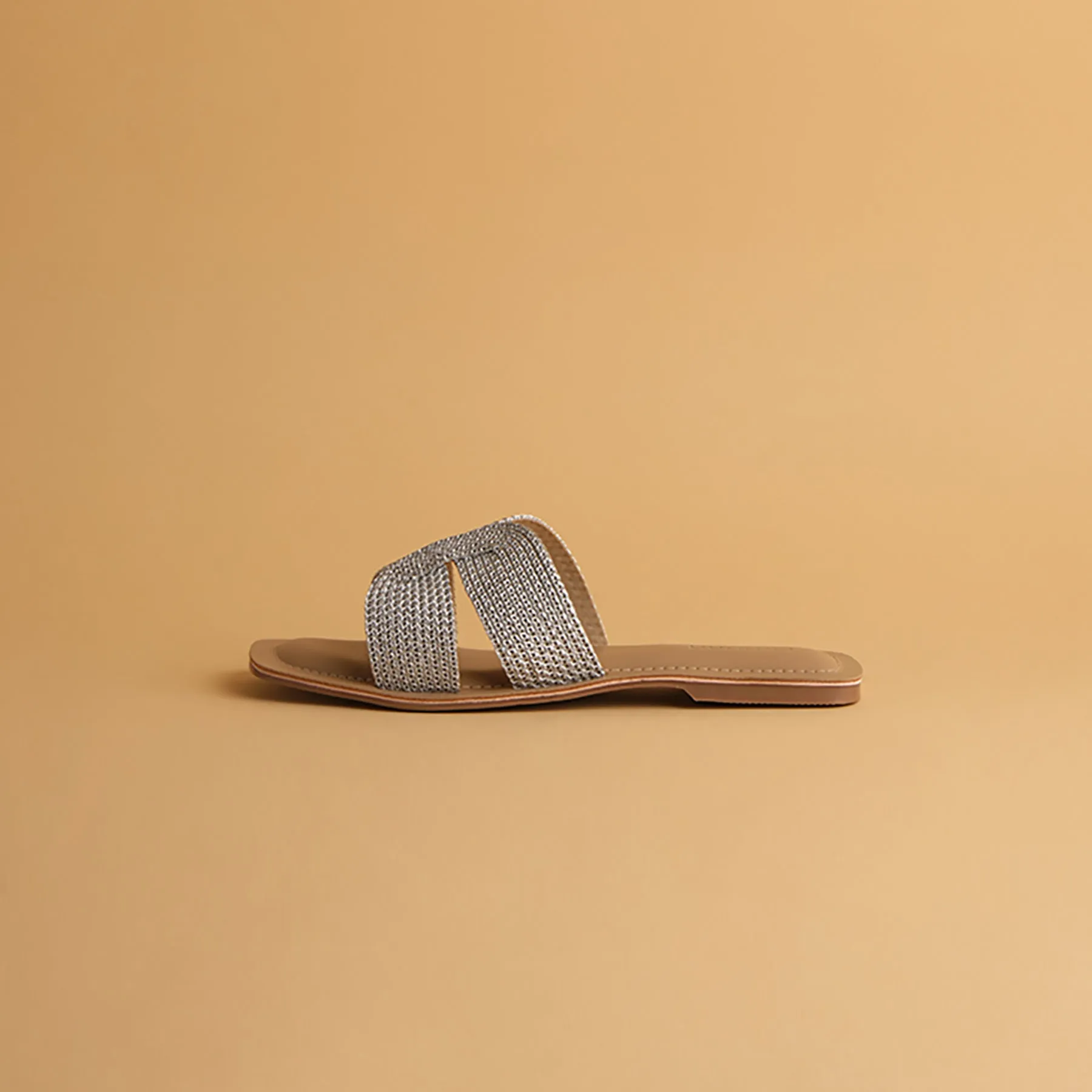 Aisha Metallic Flats