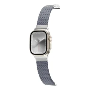 AmazingThing TITAN WEAVE II Braided Sport Band for Apple Watch 8/9 41mm - Grey