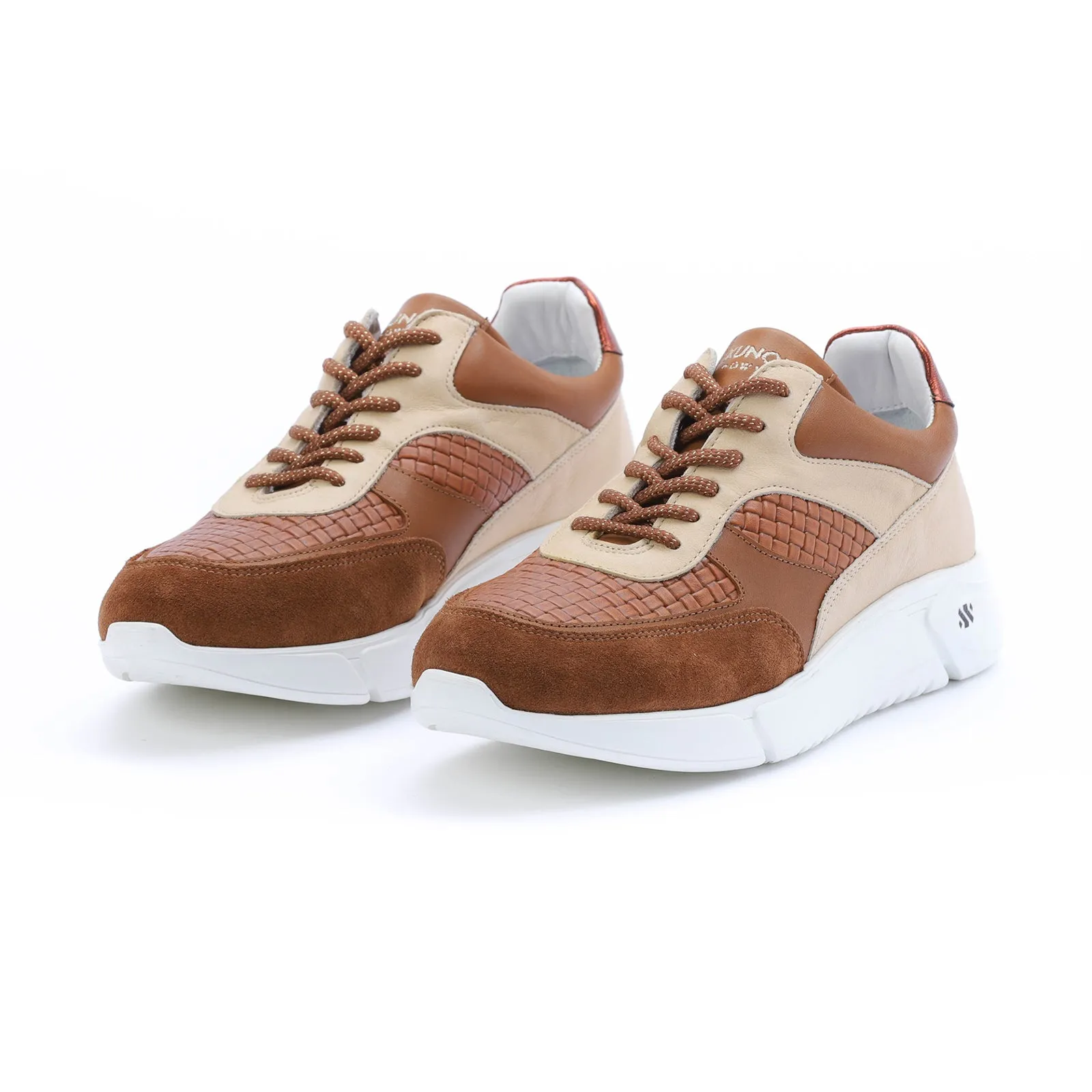 ARI platform sneaker - cuoio