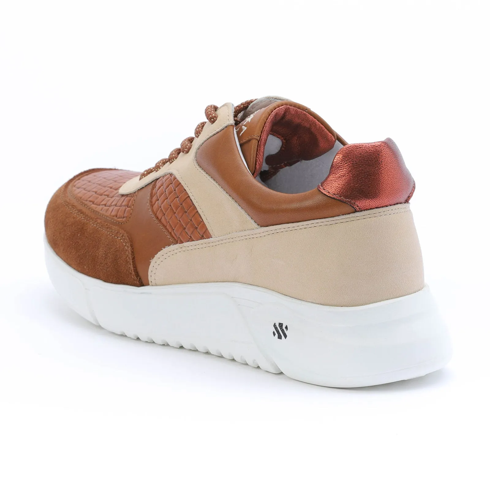 ARI platform sneaker - cuoio