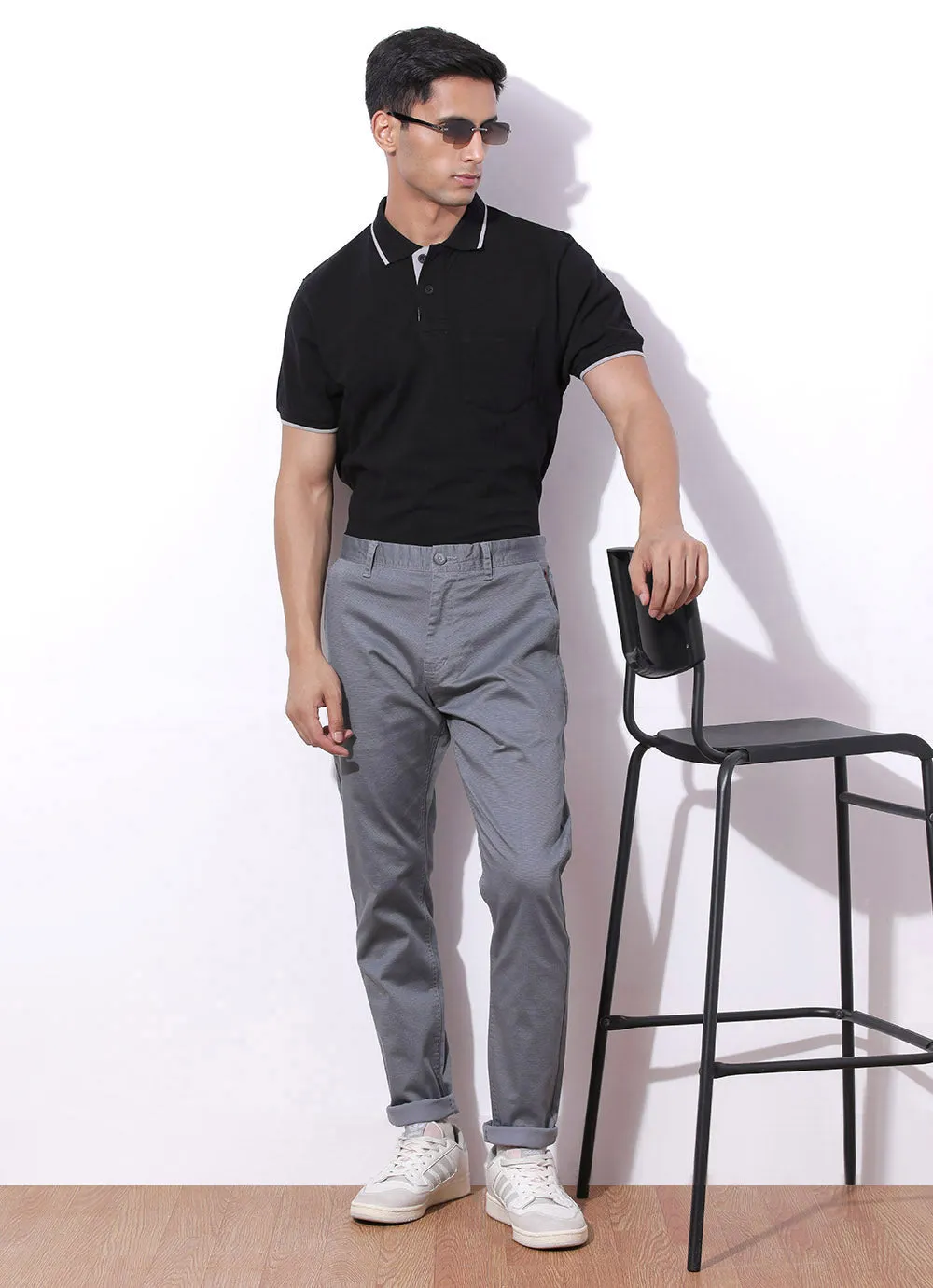 Ashen Grey Trouser