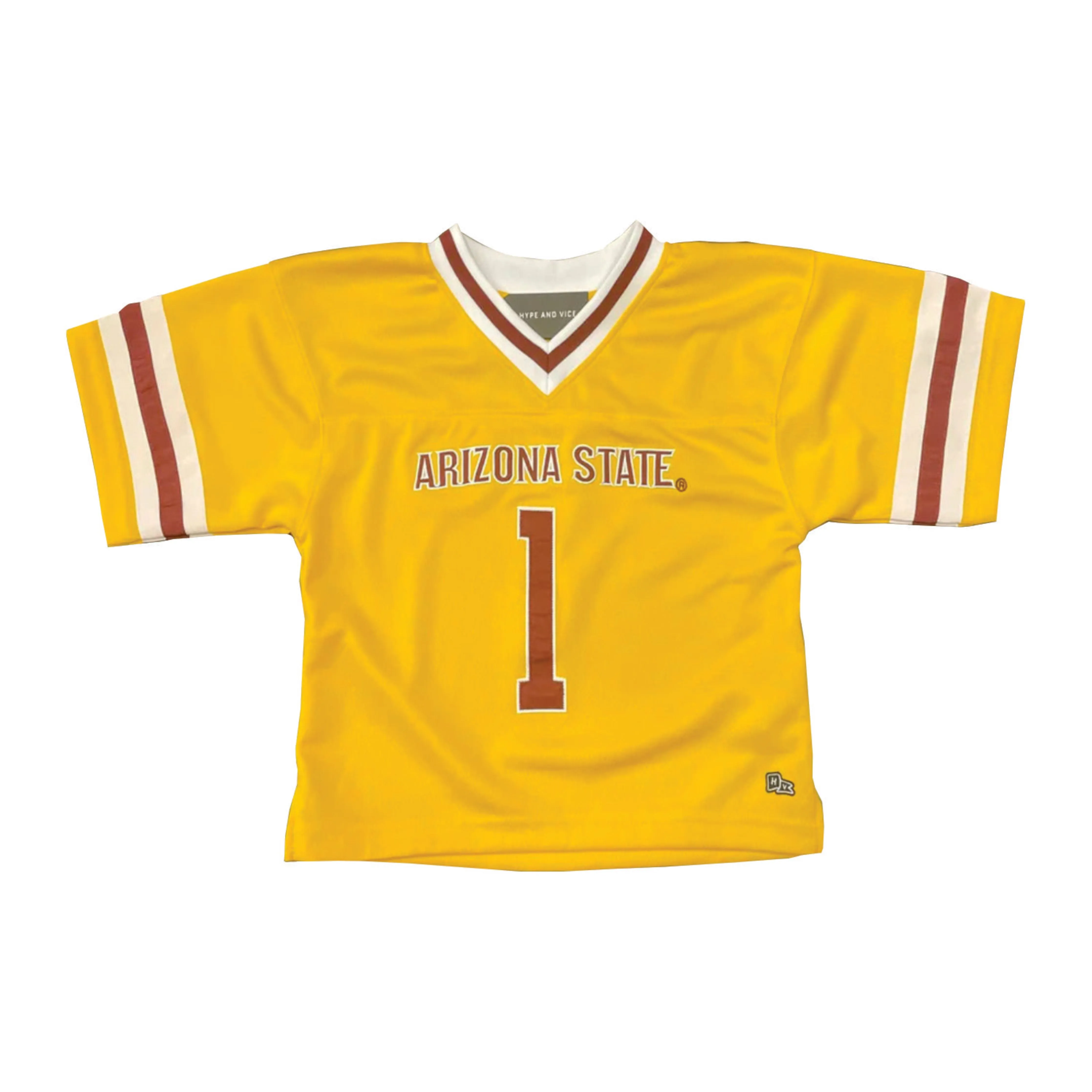 ASU Ladies Crop Football Jersey GLD