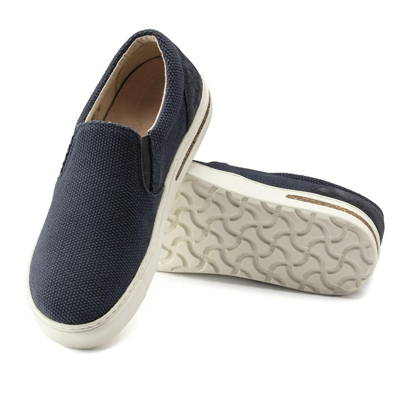 Birkenstock Oswego Slip On Sneaker (Men) - Midnight Canvas