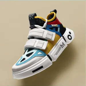 BOOPDO DOUBLE STRAP CHUNKY TRAINERS