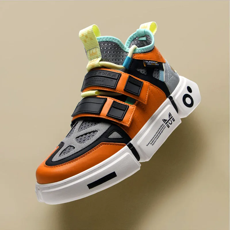 BOOPDO DOUBLE STRAP CHUNKY TRAINERS