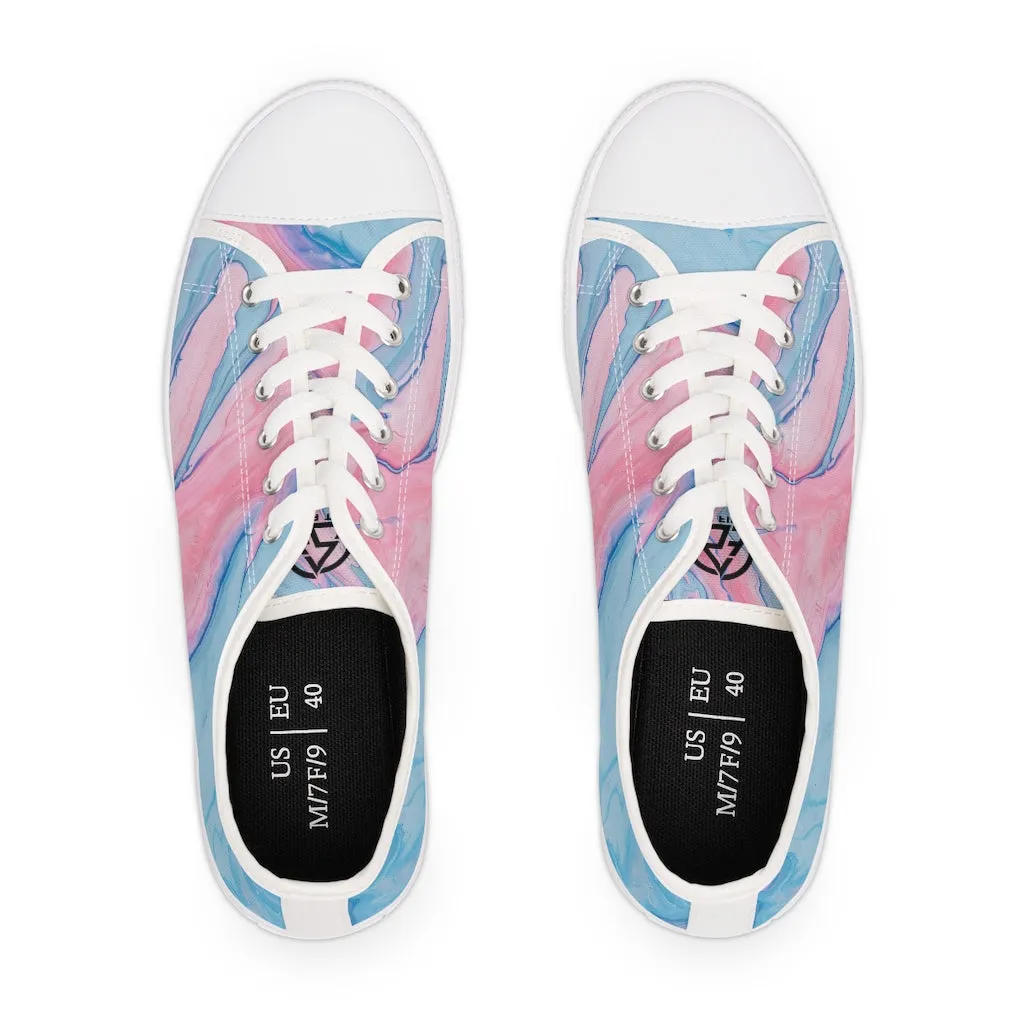 Bubblegum Women's Low Top Sneakers