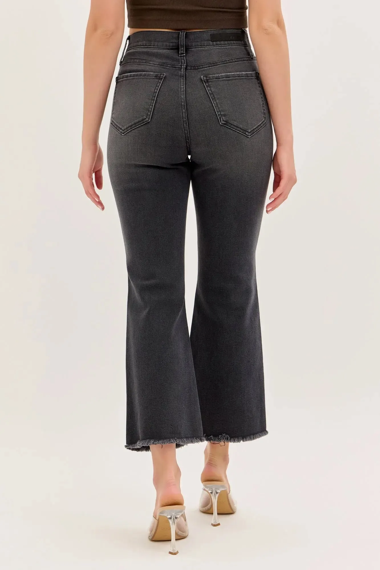 Cello Jeans Carla High-Rise Crop Flare Jeans – Trendy & Flattering Denim