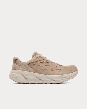 Clifton L Suede Simply Taupe / Pumice Stone Running Shoes