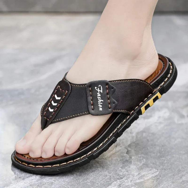 Comfortable Casual Non-slip Beach Flip Flops Plus Size Men's Outdoor Sandals
