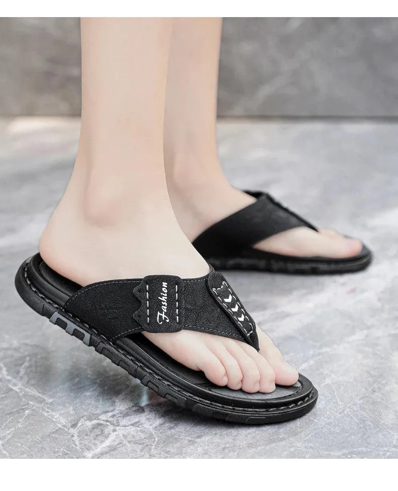 Comfortable Casual Non-slip Beach Flip Flops Plus Size Men's Outdoor Sandals