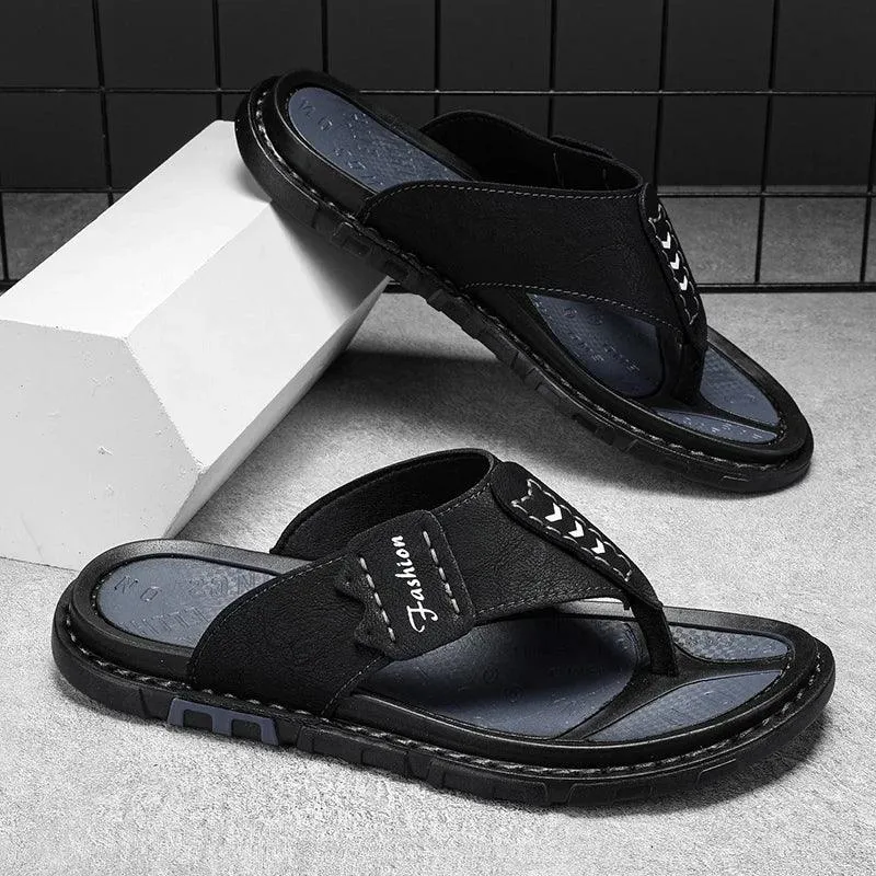 Comfortable Casual Non-slip Beach Flip Flops Plus Size Men's Outdoor Sandals