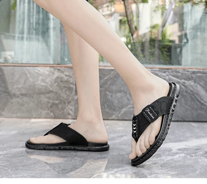 Comfortable Casual Non-slip Beach Flip Flops Plus Size Men's Outdoor Sandals