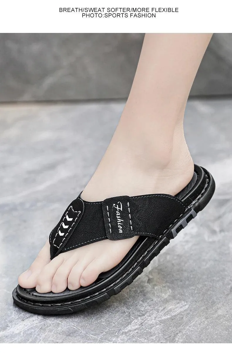 Comfortable Casual Non-slip Beach Flip Flops Plus Size Men's Outdoor Sandals