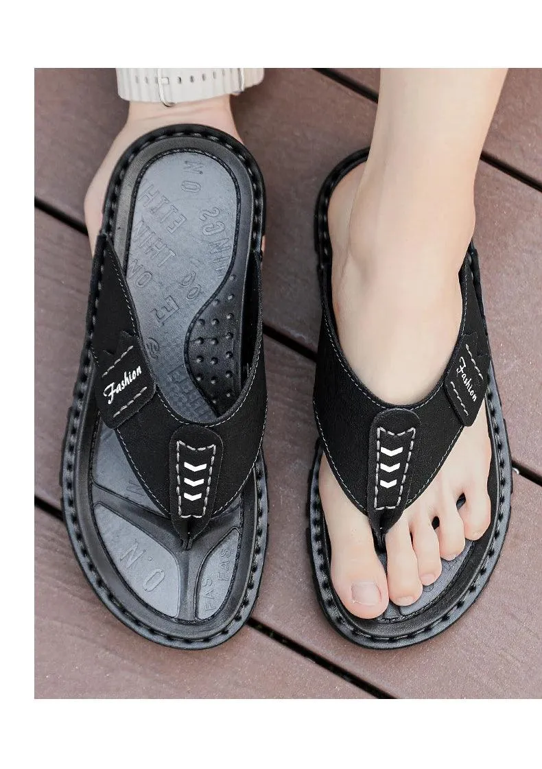 Comfortable Casual Non-slip Beach Flip Flops Plus Size Men's Outdoor Sandals