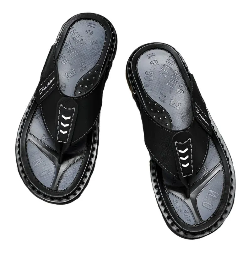 Comfortable Casual Non-slip Beach Flip Flops Plus Size Men's Outdoor Sandals