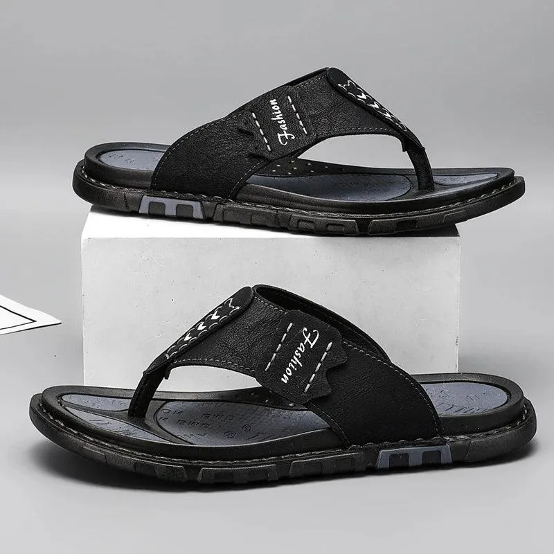 Comfortable Casual Non-slip Beach Flip Flops Plus Size Men's Outdoor Sandals