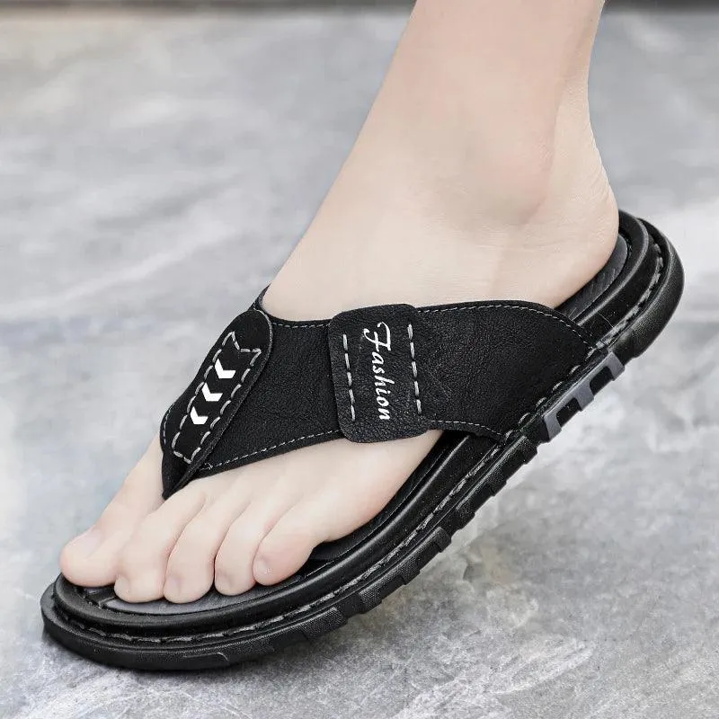 Comfortable Casual Non-slip Beach Flip Flops Plus Size Men's Outdoor Sandals