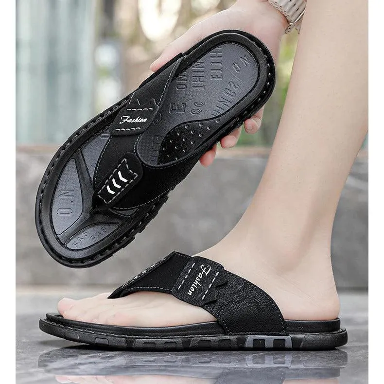 Comfortable Casual Non-slip Beach Flip Flops Plus Size Men's Outdoor Sandals