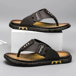 Comfortable Casual Non-slip Beach Flip Flops Plus Size Men's Outdoor Sandals