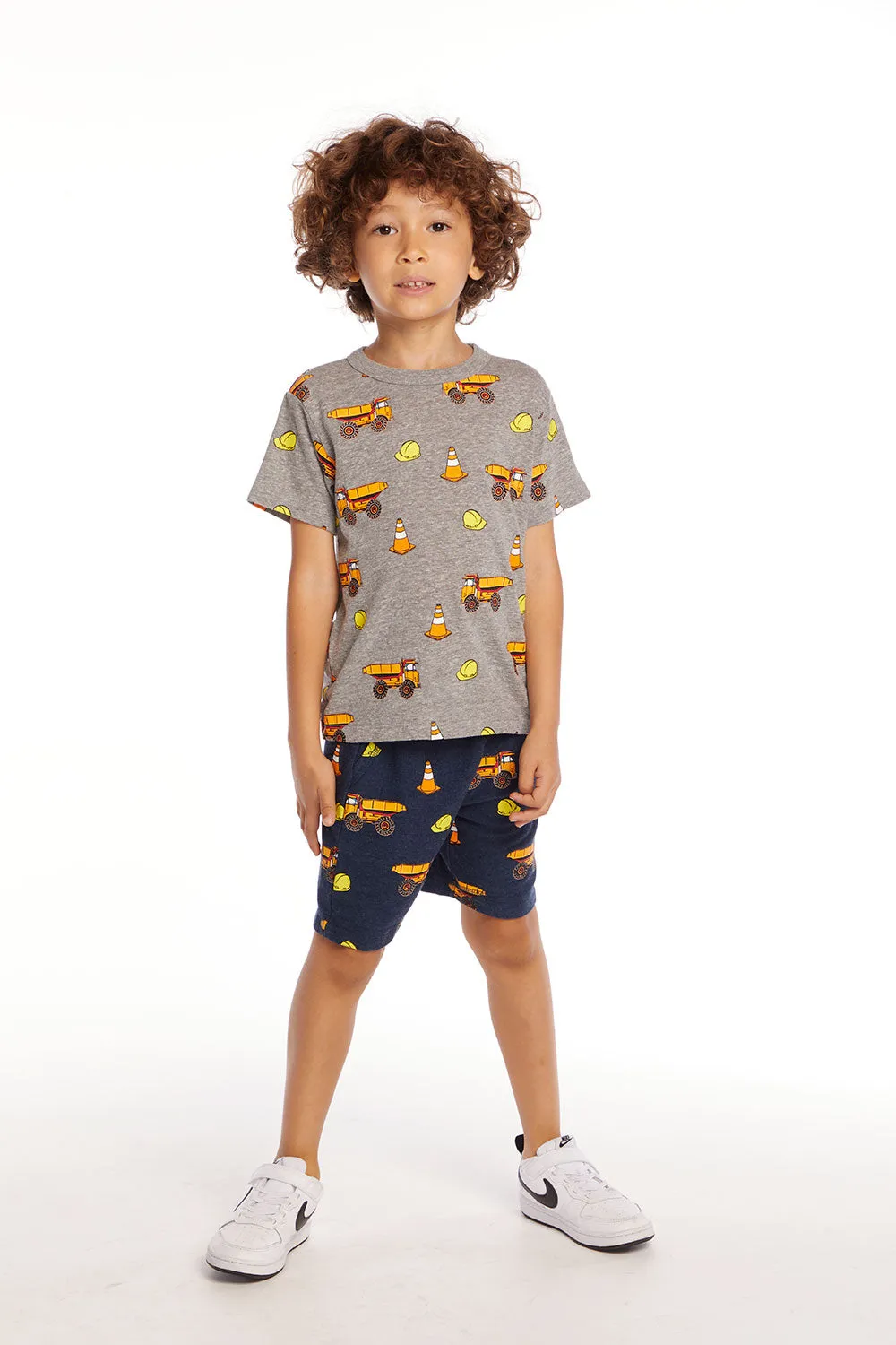 Construction Zone Boys Crew Neck Tee