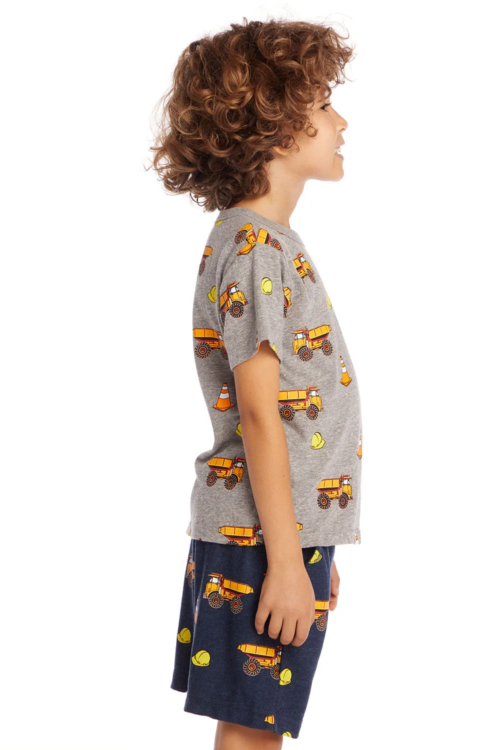 Construction Zone Boys Crew Neck Tee