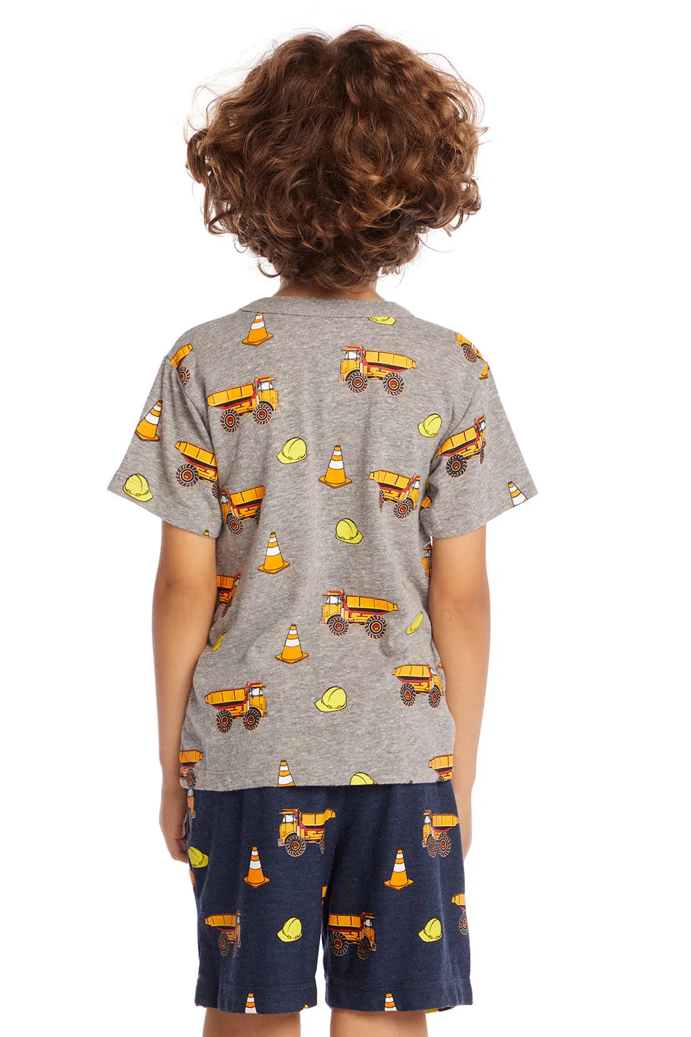 Construction Zone Boys Crew Neck Tee
