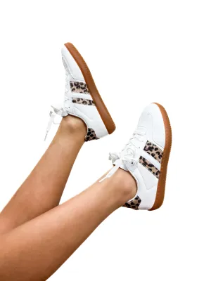 Drive You Wild Double Striped Sneakers