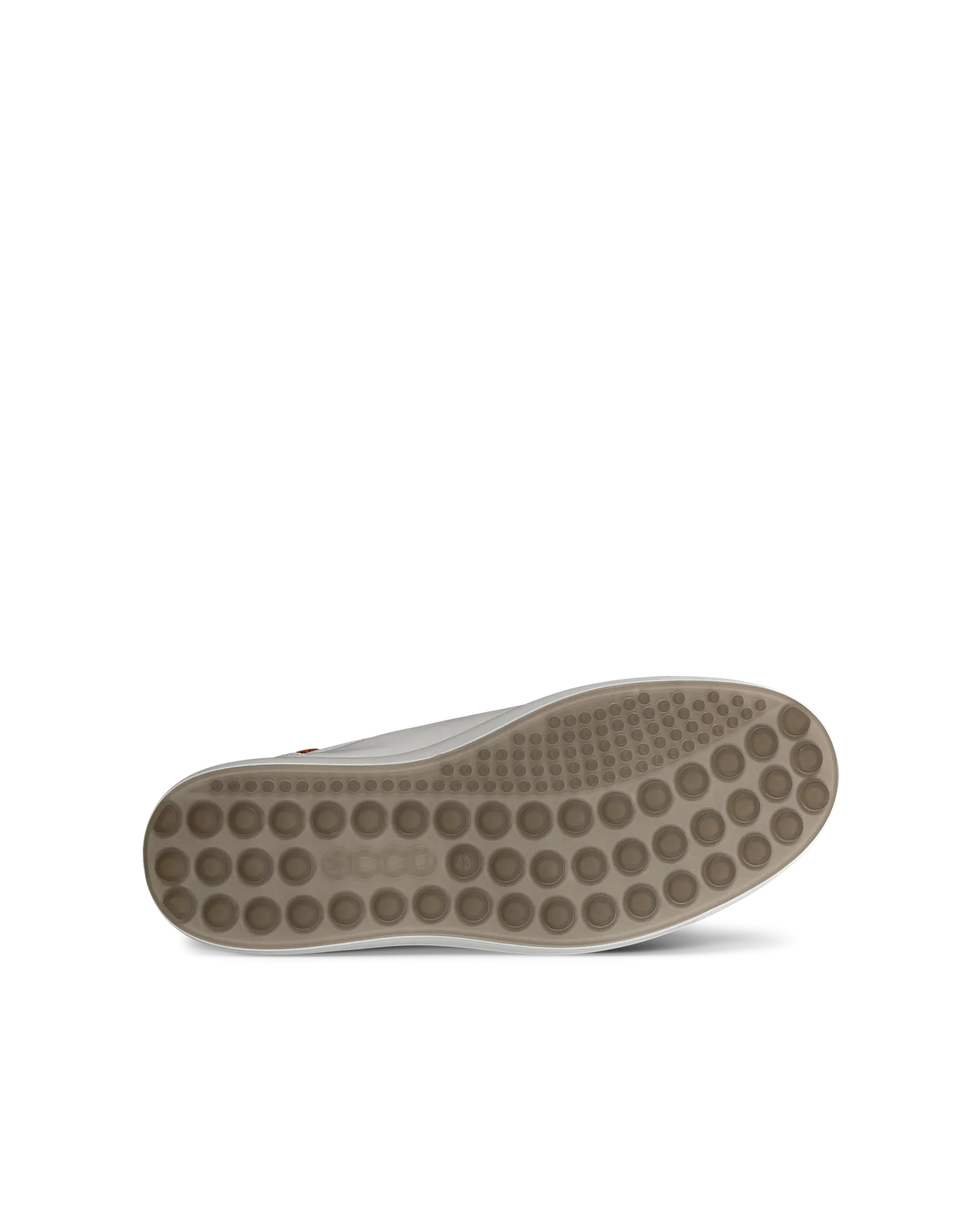 Ecco Men's Soft 7 Easy Slip In Sneaker - White/Lion