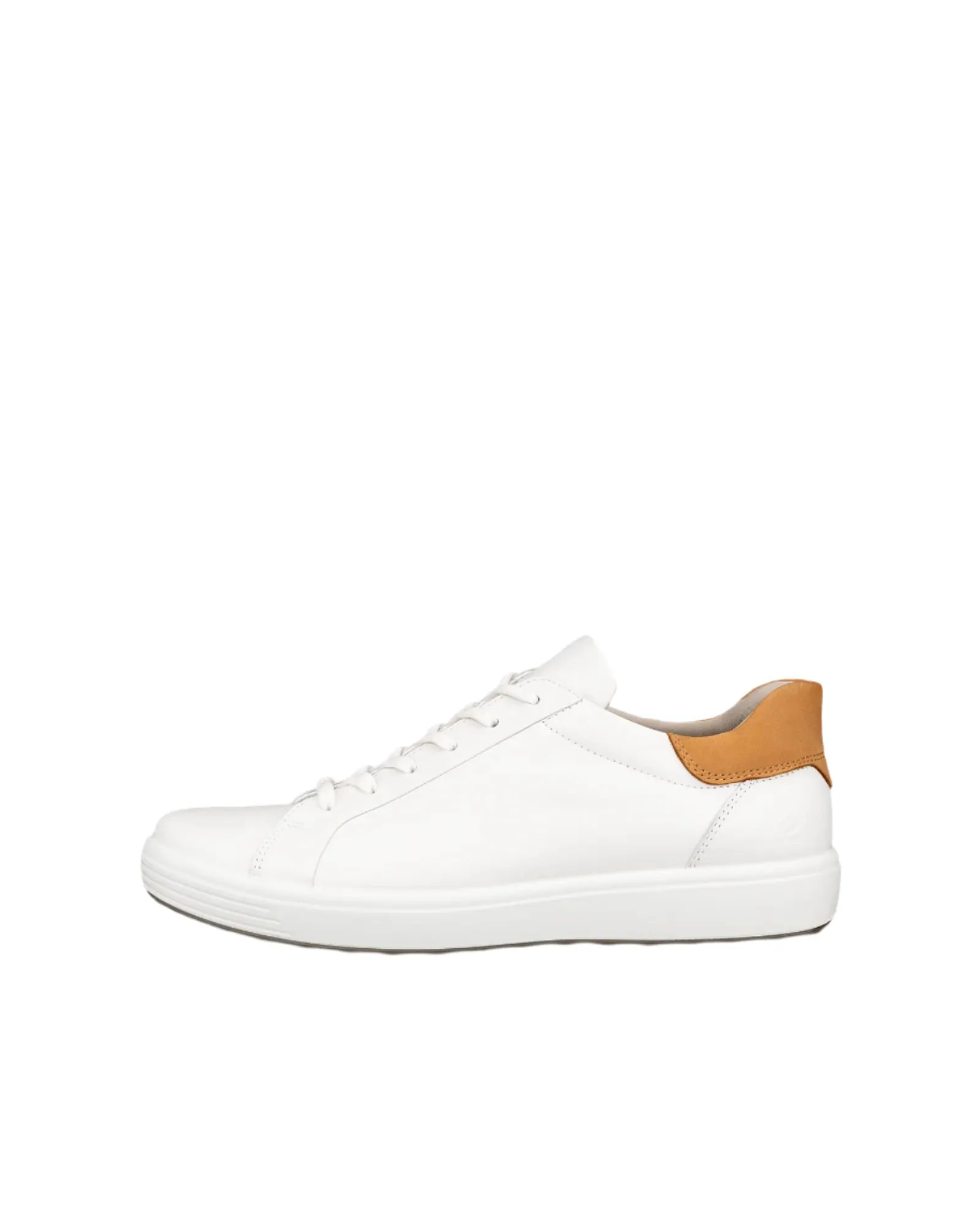 Ecco Men's Soft 7 Easy Slip In Sneaker - White/Lion