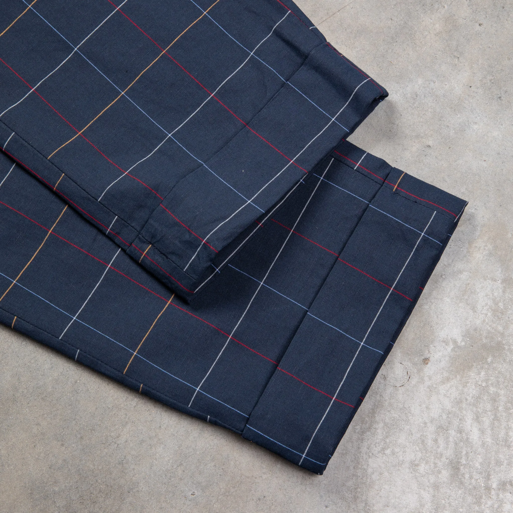 Engineered Garments Andover Pant Navy Windowpane