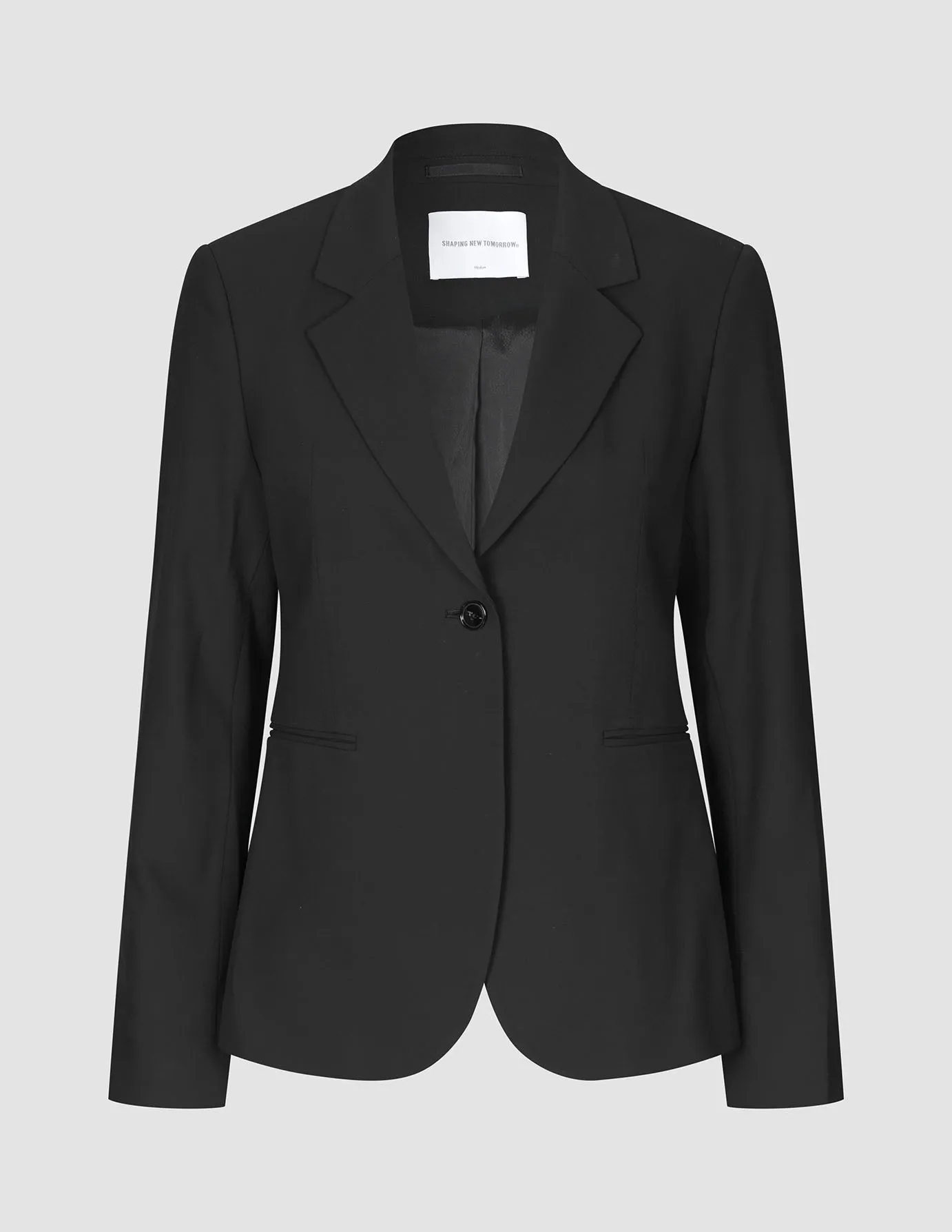 Essential Fitted Blazer Black