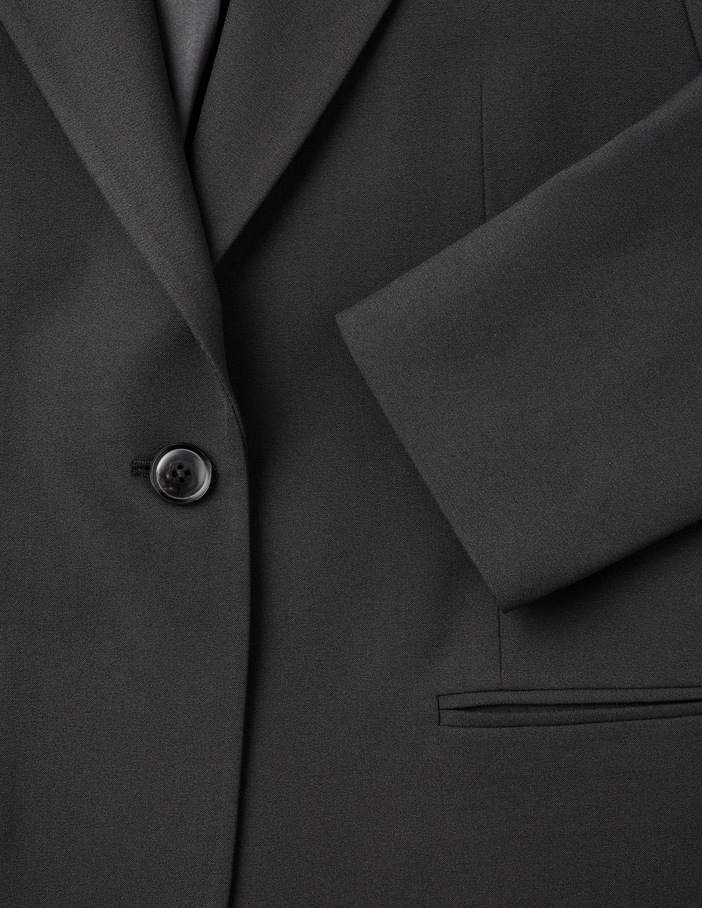 Essential Fitted Blazer Black