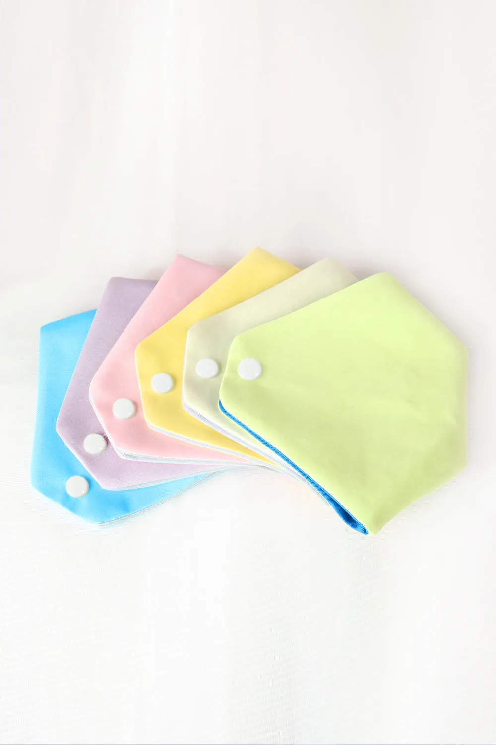 Fabric Mask Pouch - Coral Blush