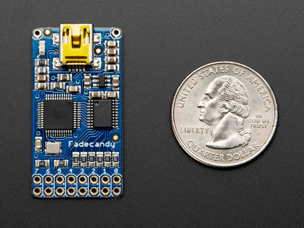 FadeCandy - Dithering USB Controlled Driver for NeoPixels