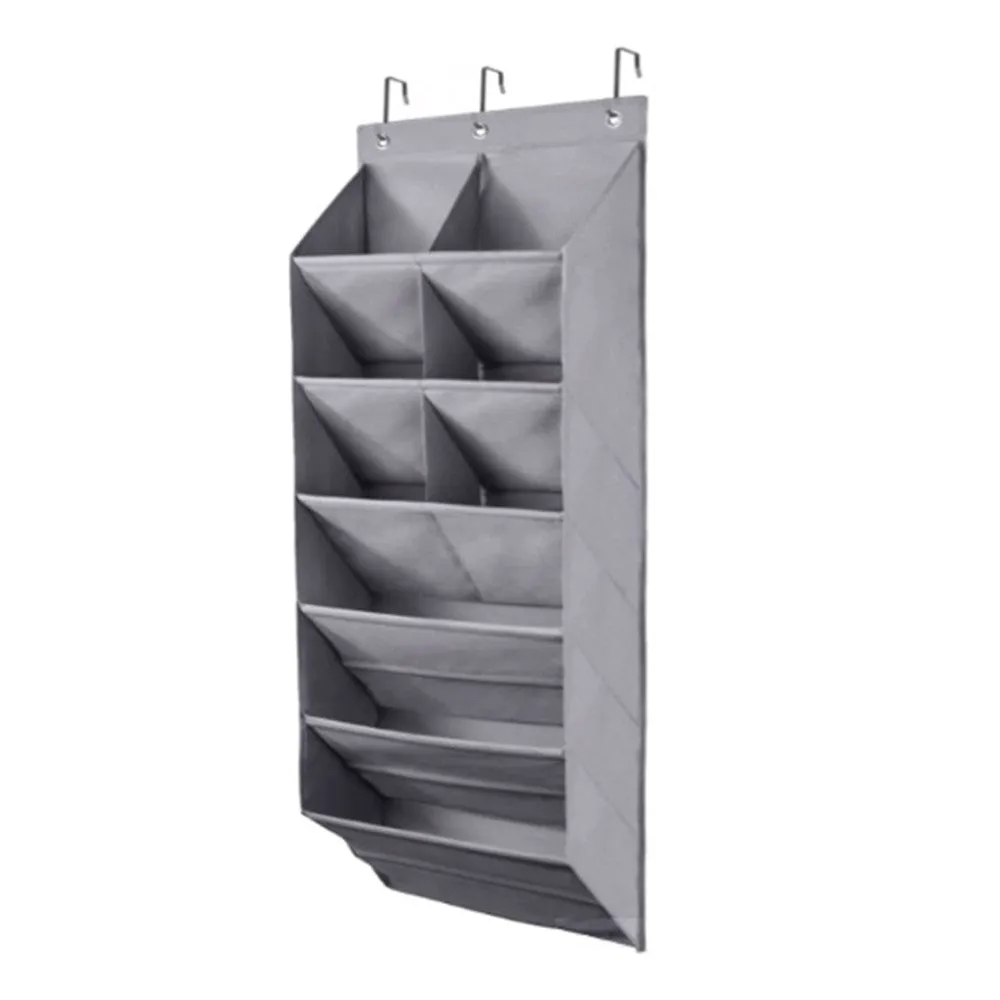 FancyGrab Multi Pockets Over the Door Shoe Organizer Hanging Shoes Storage Bag with Hooks for Closet and Dorm Narrow Door