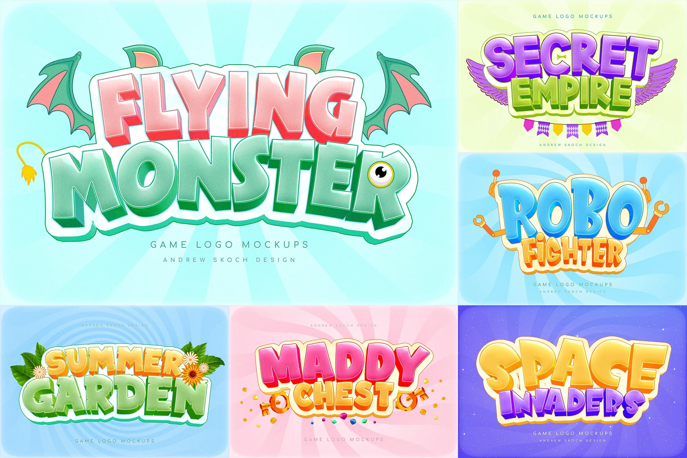 Game Logo Text Effects