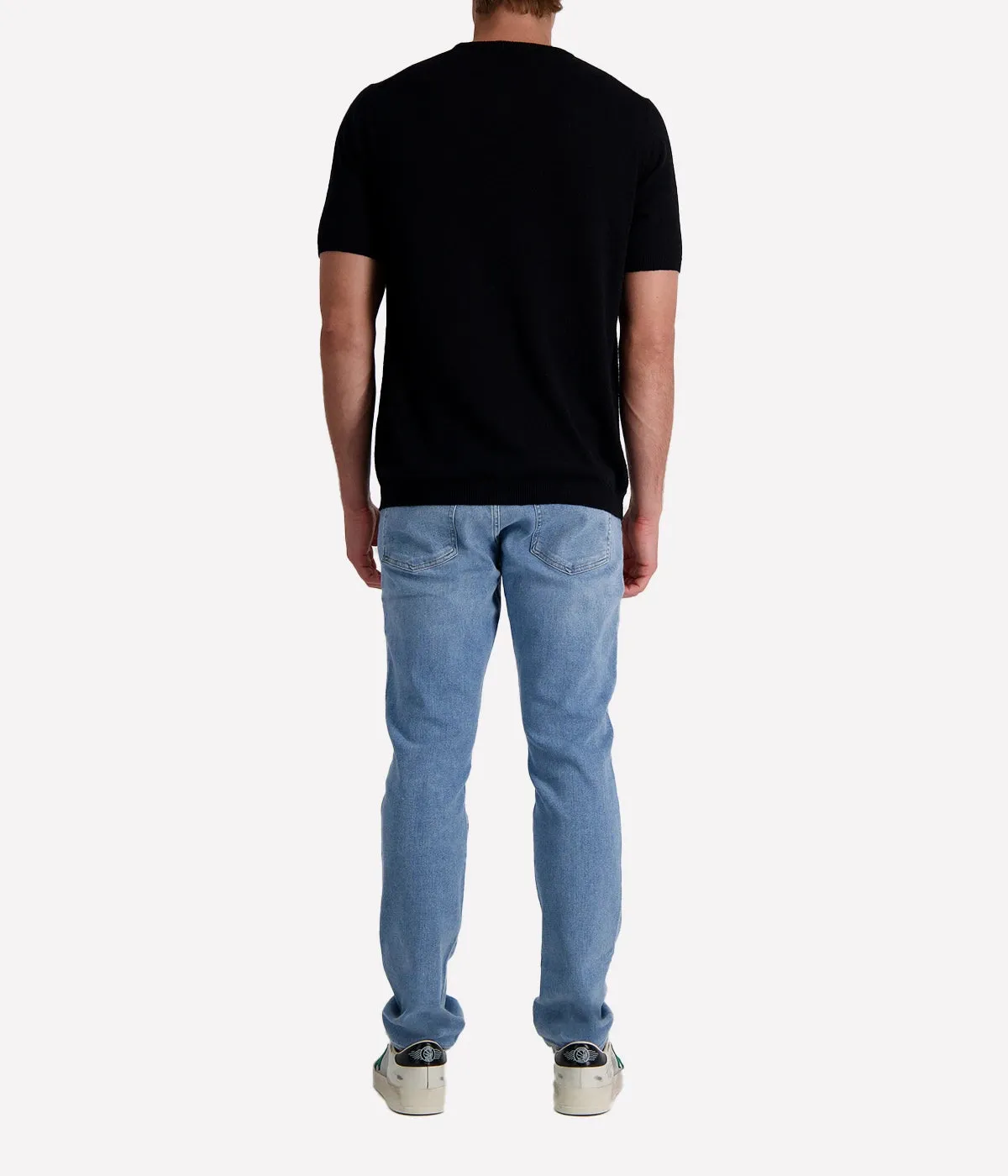 Girocollo Polo in Nero