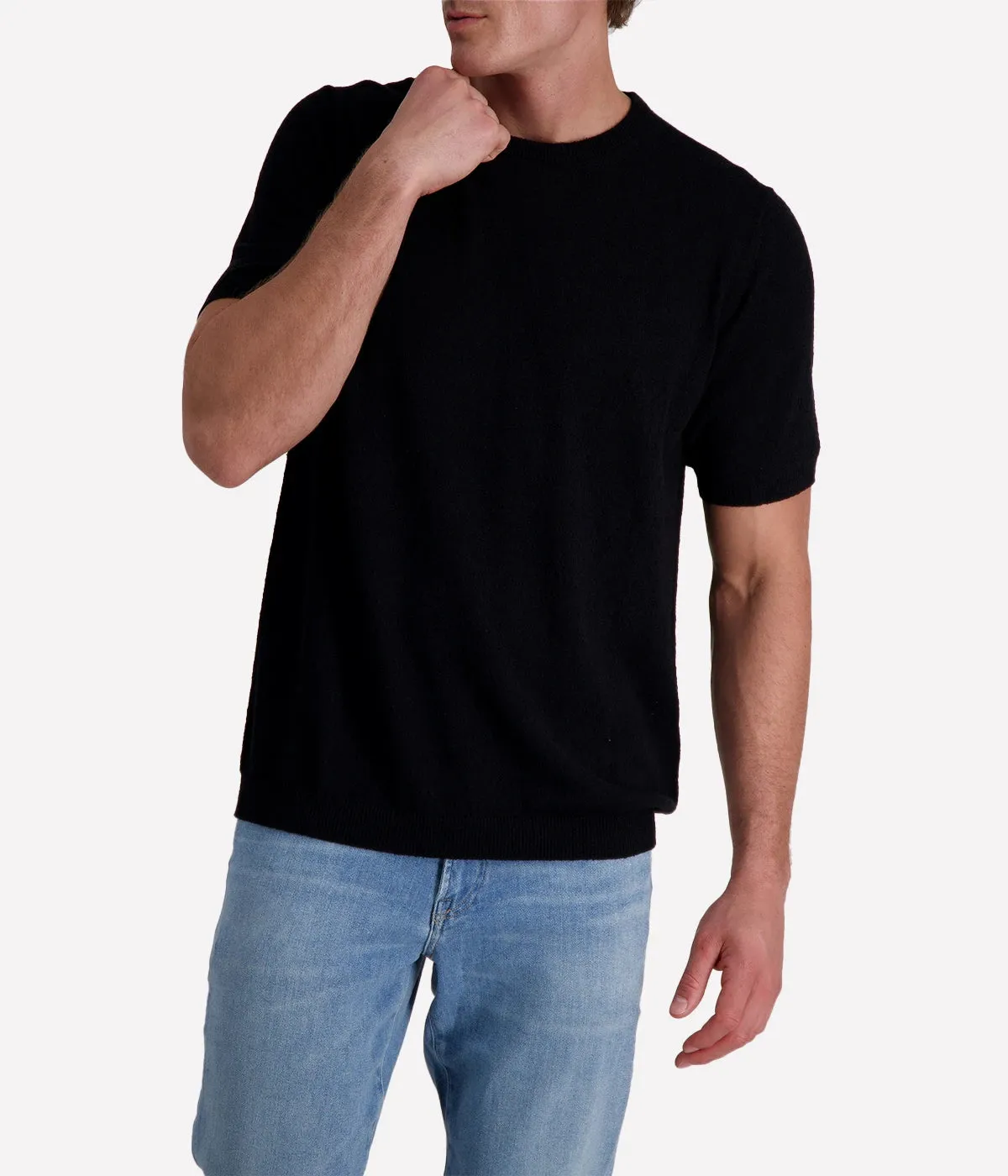 Girocollo Polo in Nero