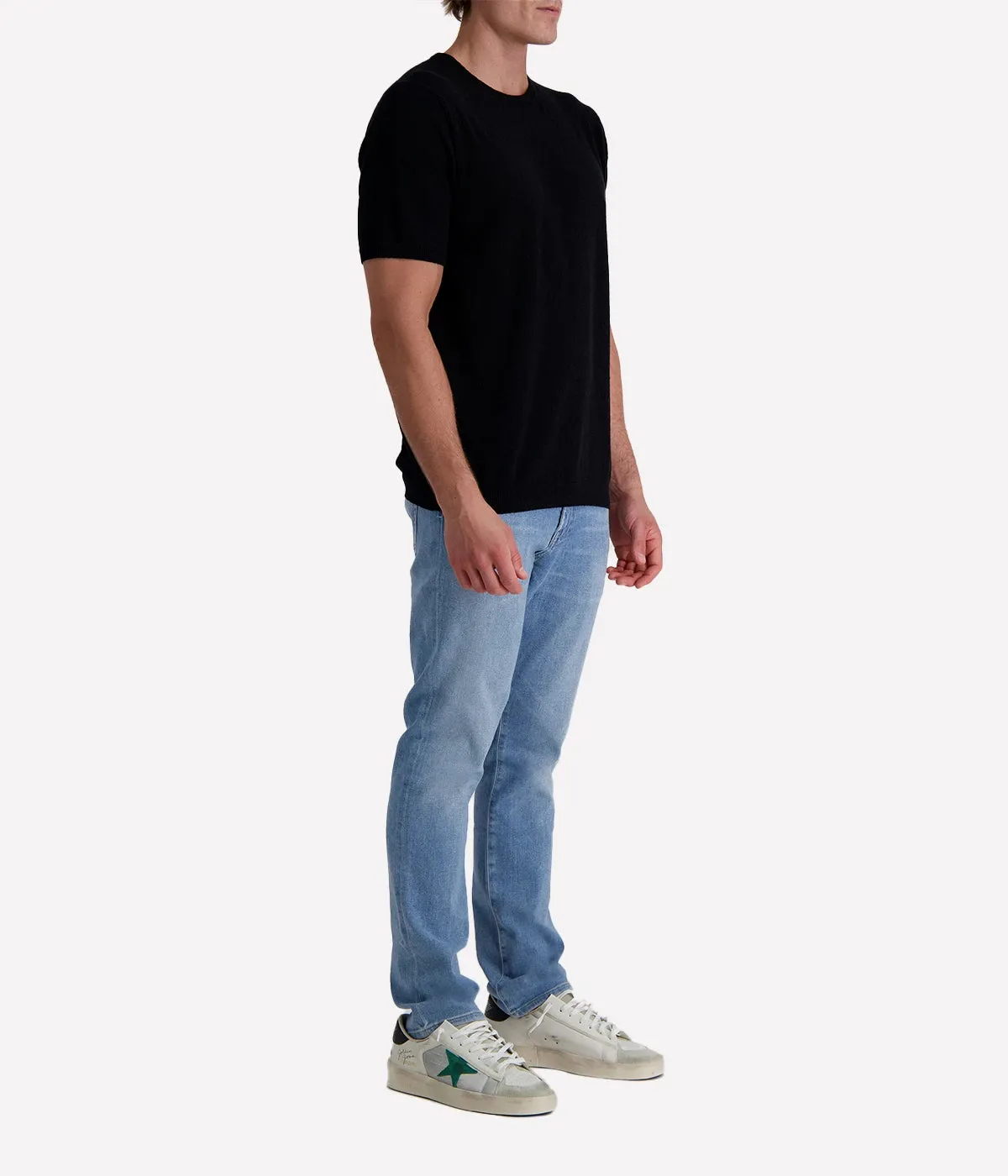 Girocollo Polo in Nero