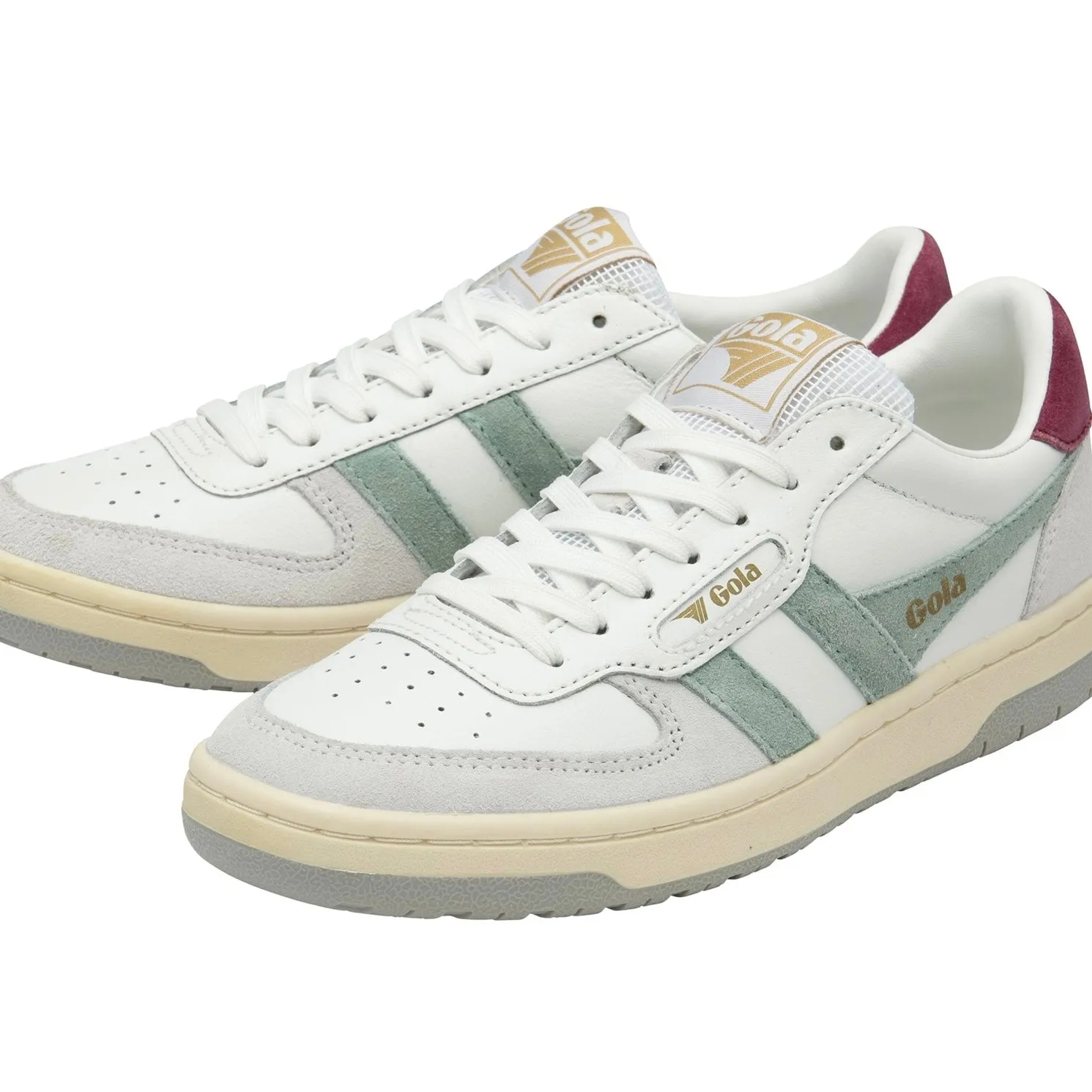 Gola Hawk White/green mist/ cerise/lt grey