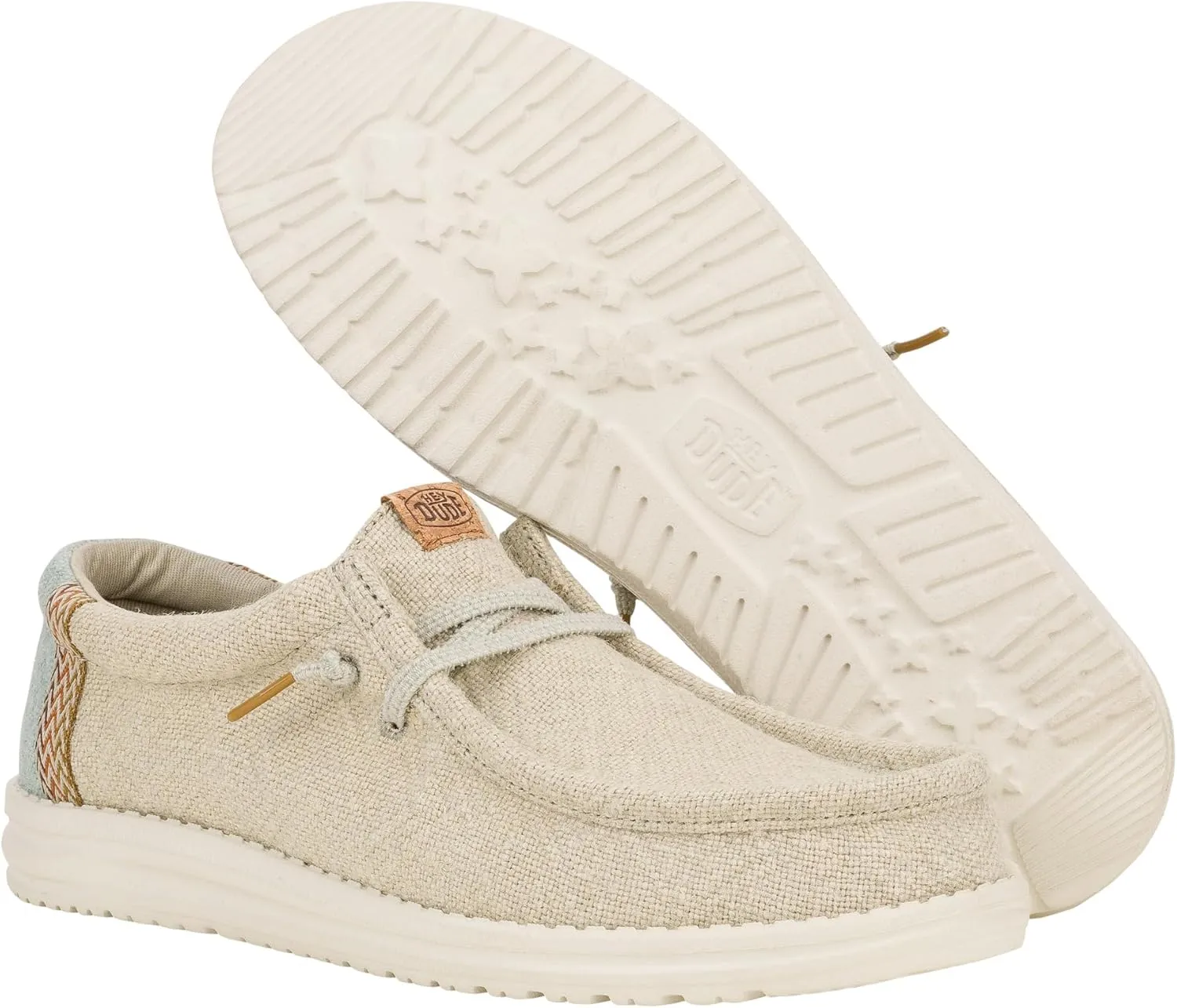 HEYDUDE Wally Jute, Mens Shoes, Men's Slip-on Loafers, Comfortable & Light-Weight