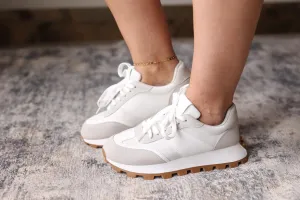 Ivory Lug Sole Sneakers • 6, 7.5, 8, 9.5